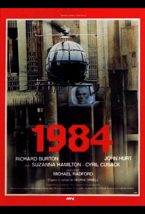Фильм 1984 (1984) смотреть онлайн: Драма и фантастика с Джоном Хёртом
